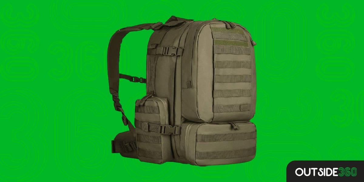 Mochila Invictus Defender Verde Oliva 55 Litros